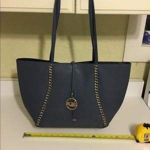 Blue BCBG Handbag & Matching Cross Body Bag
